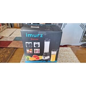 imurz Personal Blender Juicer Smoothie Juice Shakes Mixer 2 Portable Bottle OB